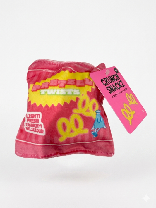 CRUNCH SNACKZ Fidget Plush Crinkle Sensory Toy