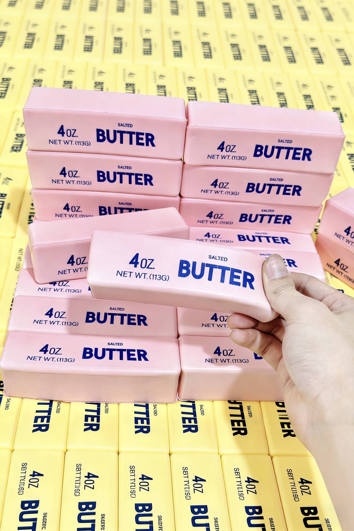 Butter Stick Squishy Stress Relief Toy Gifts