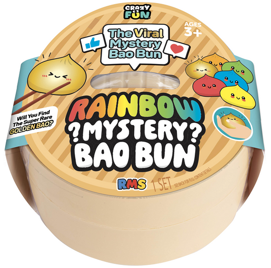 RMS® Crazy Fun™ Mystery Bao Bun – Rare Rainbow Chase