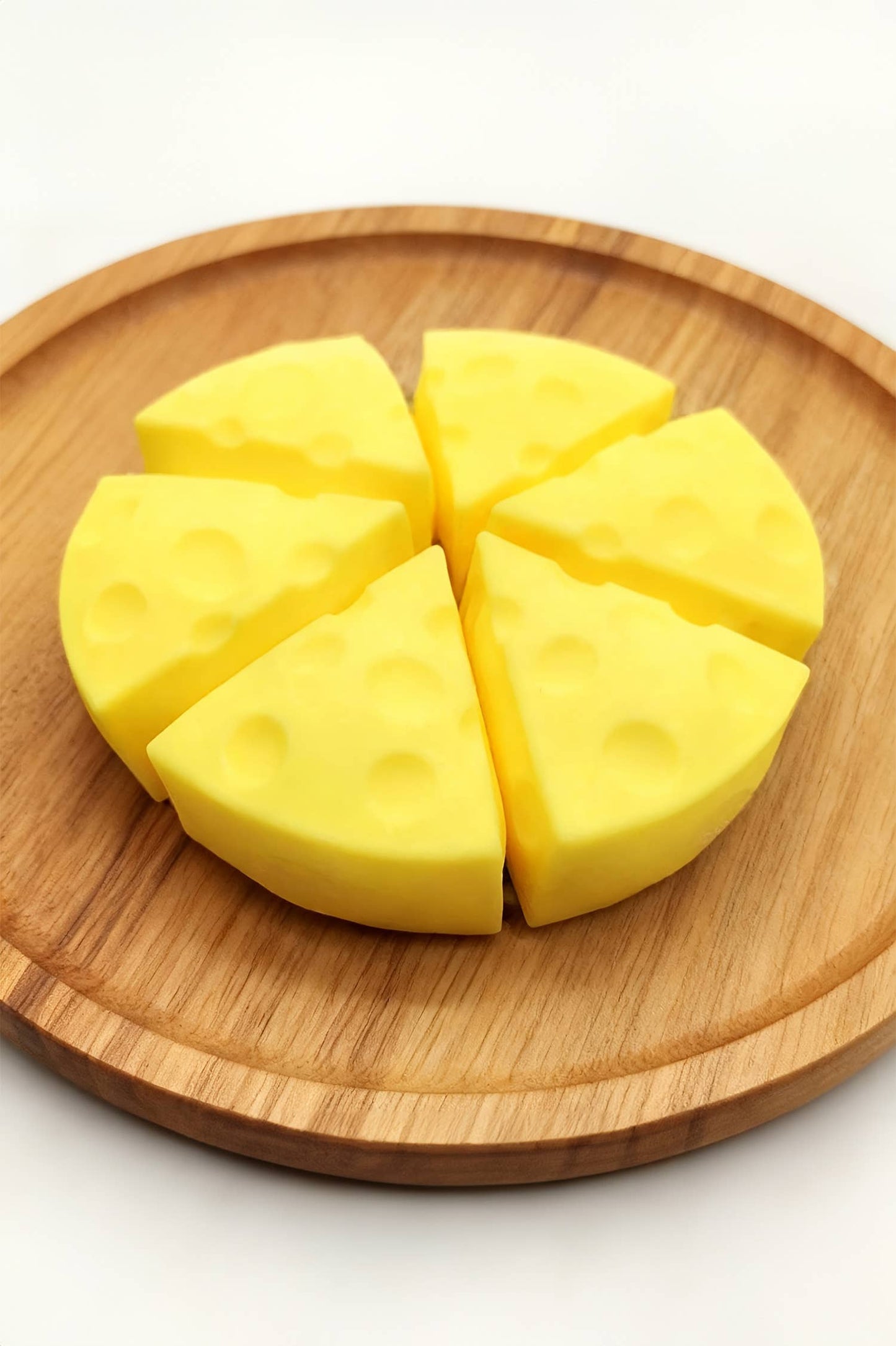 Sliced Cheese Wedge Squishy