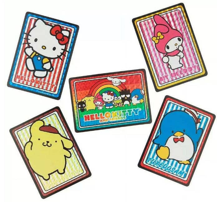 Hello Kitty And Friends Holographic Blind Sticker