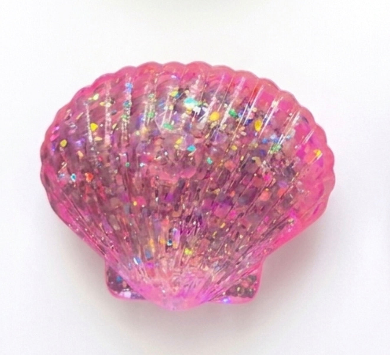 Seashell Shaped Glitter Squishy