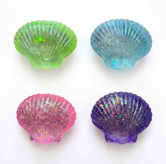 Seashell Shaped Glitter Squishy