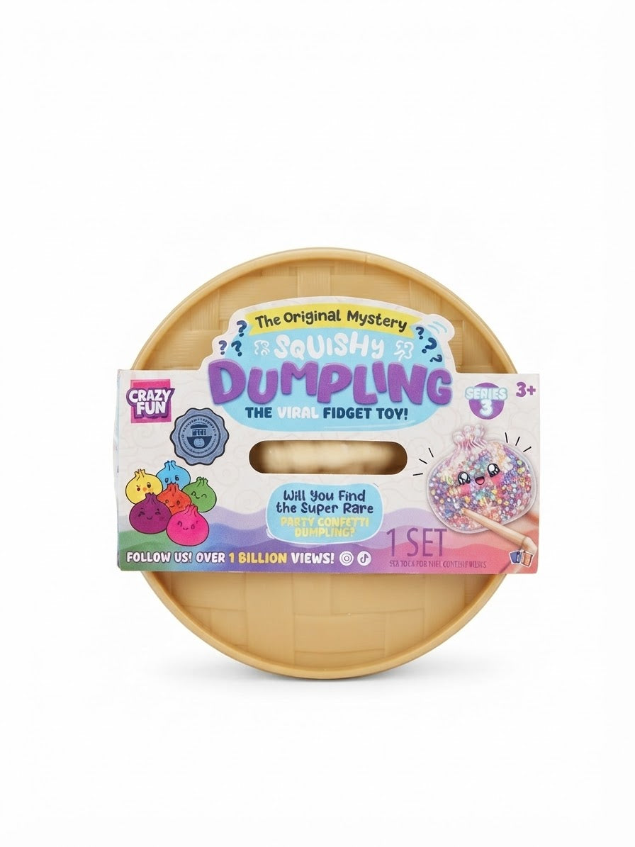 Crazy Fun The Original Mystery Squishy Dumpling - Confetti Edition