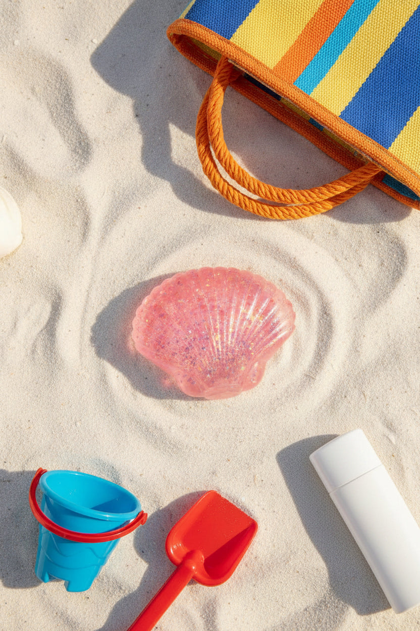 Seashell Shaped Glitter Squishy