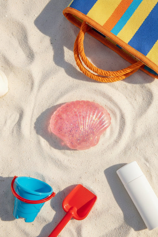 Seashell Shaped Glitter Squishy