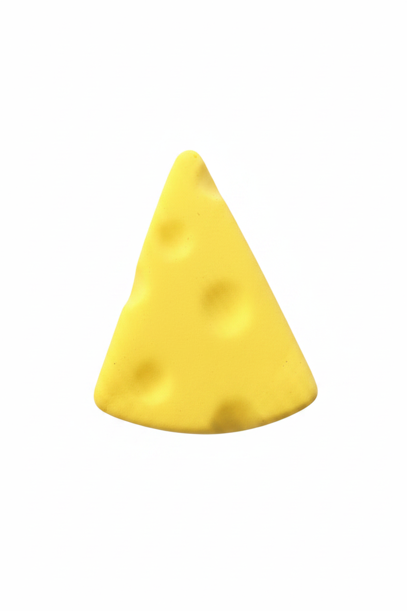 Sliced Cheese Wedge Squishy