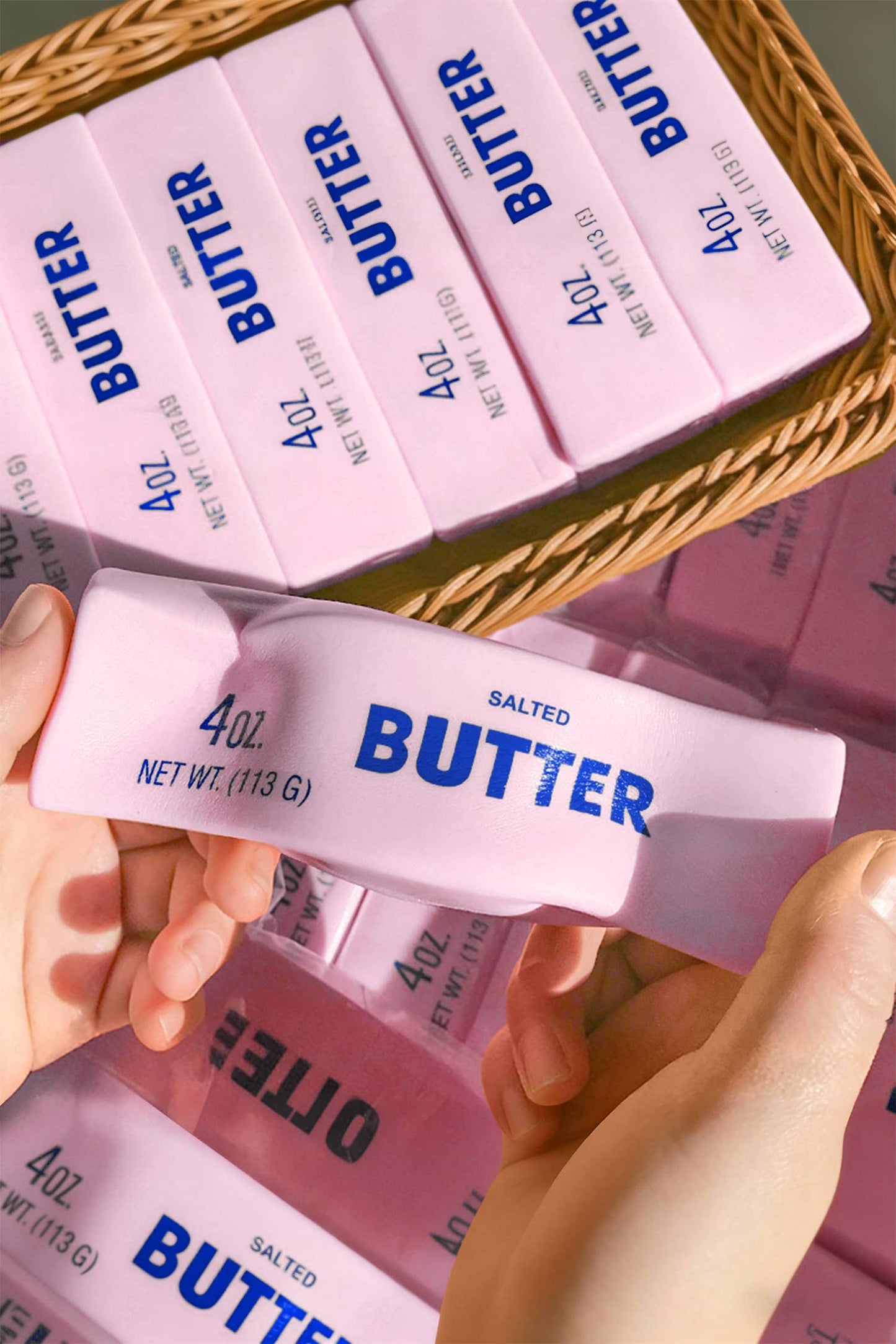 Butter Stick Squishy Stress Relief Toy Gifts